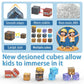 Magnetic Building Blocks Kit - Mine World Construction Toy for Girls, Ages 3+, DIY STEM Montessori Sensory Play