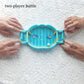 Interactive Soccer Game for Kids -2-Player Tabletop Fun, Parent-Child Activity, Travel-Friendly Puzzle Game in Blue/Green