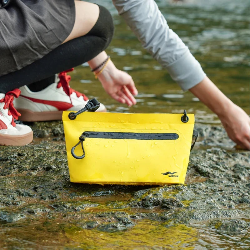 Water-Resistant Dry Bag 2L Pouch For Kayaking Boating Hiking Beach Travel Phone Storage Summer 2026 Outdoor Gear