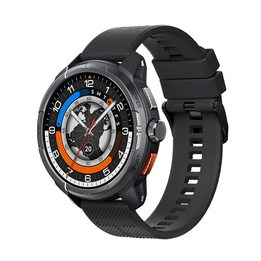 1.6-Inch AMOLED, 5ATM Water-Resistant, Bluetooth Calling, 22-Day Battery, Fall 2025 Gift – Smartwatch With GPS