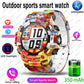 Smart Watch Rugged Outdoor Edition Fall 2025 Bluetooth Calls Water-Resistant IP68 Compass Flashlight SOS 1.39 Inch Display
