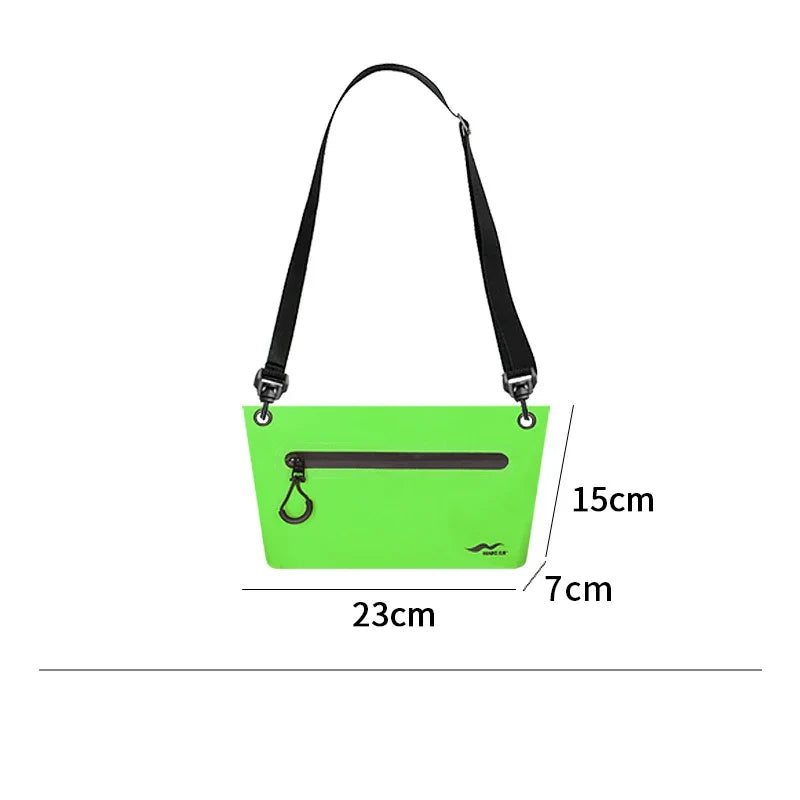 Water-Resistant Dry Bag 2L Pouch For Kayaking Boating Hiking Beach Travel Phone Storage Summer 2026 Outdoor Gear