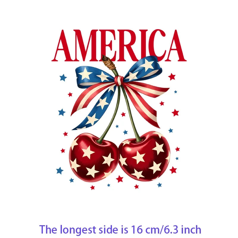Iron2026 Edition On Patches USA Flag Bald Eagle Heat Transfer Kit Patriotic 4th Of July DIY Clothing Decor