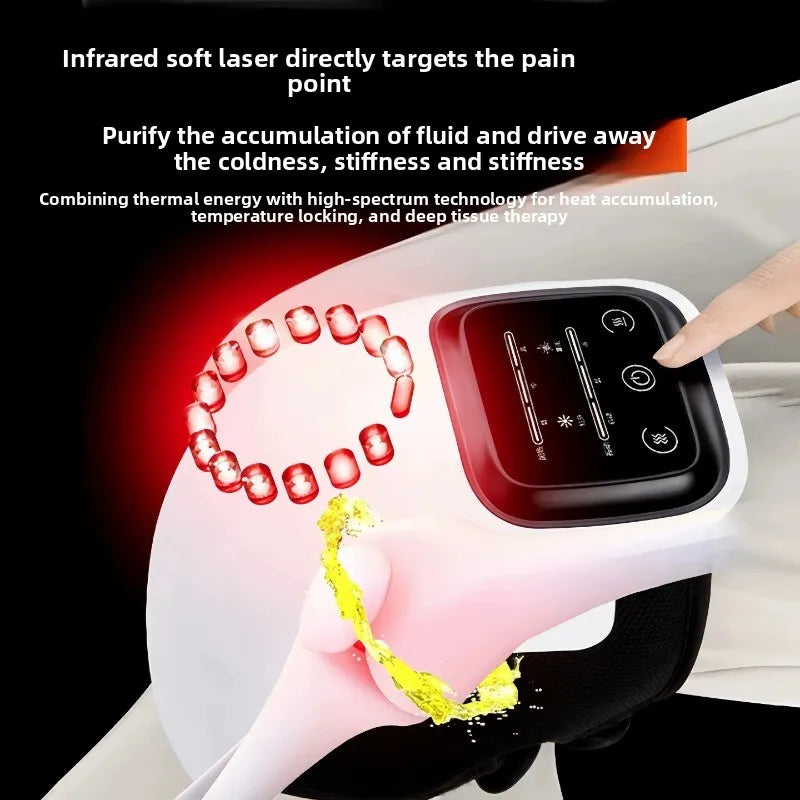 Knee Massager Travel-Friendly Wearable Massage Device Spring 2026 Wellness Gift For Joint Relief