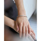letter design, metal, lobster-claw clasp, faith-inspired – Timeless women's chain bracelet