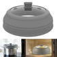 Microwave Splatter Cover 10.5 Inch Foldable Silicone Plate Cover Kitchen Essential Fall 2025 Steam Venting Simple Clean