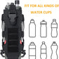 MOLLE Radio Pouch and Water Bottle Holder - Flexible 40 Oz Pouch for Backpack Fall 2025 Tactical Gear Accessory
