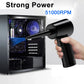 USB Battery-Powered Mini Motor-Driven Compressed Air Duster with Accessories - 51000 RPM Cordless Cleaner for PC, Keyboard, Car, & Electronics