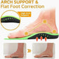 Arch Orthopedic Support Insoles Thick Shock Absorption Plantar Fascia Insole