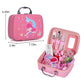 Kids2025 Edition Makeup Kit Pink Washable Princess Play Kit Safe Non Toxic Back To School Gift
