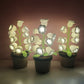 Lily Knitted Of The Valley Cotton Rope Pot Lamp Cozy