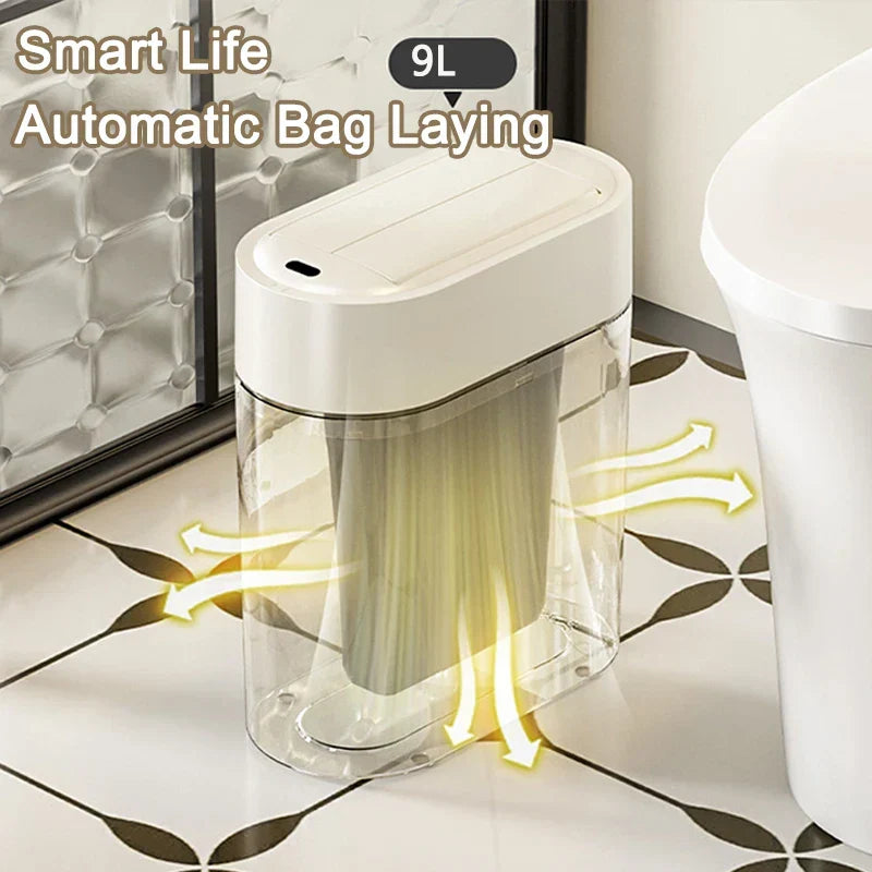 Sensor Smart 9L Automatic Bagging Kitchen Trash Can
