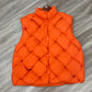 Women Insulating Puffer Vest - Boxy Quilt Polyfill Winter