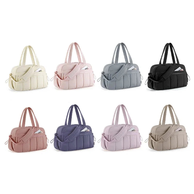 Duffel Travel Bag with Shoulder Strap, Large Capacity Gym & Diaper Bag