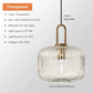 Japandi Glass Pendant Light Japanese Scandinavian Hanging Lamp Warm