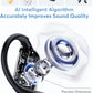Real AI Time Translator Earbuds 144 Languages ANC Business