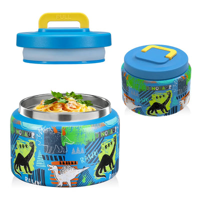 Food Insulated Jar 8 Oz Kids Stainless Steel Vacuum Thermos Back To School 2025 Leakproof BPA Free