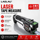 Type-C Battery-Powered Class II Laser Auto-Lock Device 2026 – LAOLAU 2-in-1 Laser Tape Measure 5M/16FT