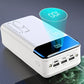 High-Capacity 50000mAh Travel-Friendly Power Bank with LED Display for iPhone 13, Samsung S22, and Xiaomi