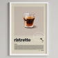 Wall Coffee Art Six Panel Minimalist Kitchen Cafe Decor