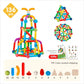 Magnetic Building Blocks Kit - Kids Educational Toy with Magic Magnet Sticks & Balls for Creative Play, Ideal Gift for Boys and Girls