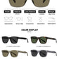 UV400 gradient lenses, vintage style, travel and beach – Retro square unisex sunglasses