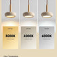 LED Japandi Pendant Lamp Yellow Stone Wabi Sabi Ambient Design