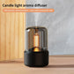 Creative Candlelight Aromatherapy Machine USB Plug-In Desktop Humidifier for Household Ambience