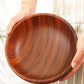Wooden Acacia Bowl Japanese Style Salad Bowl Ramadan