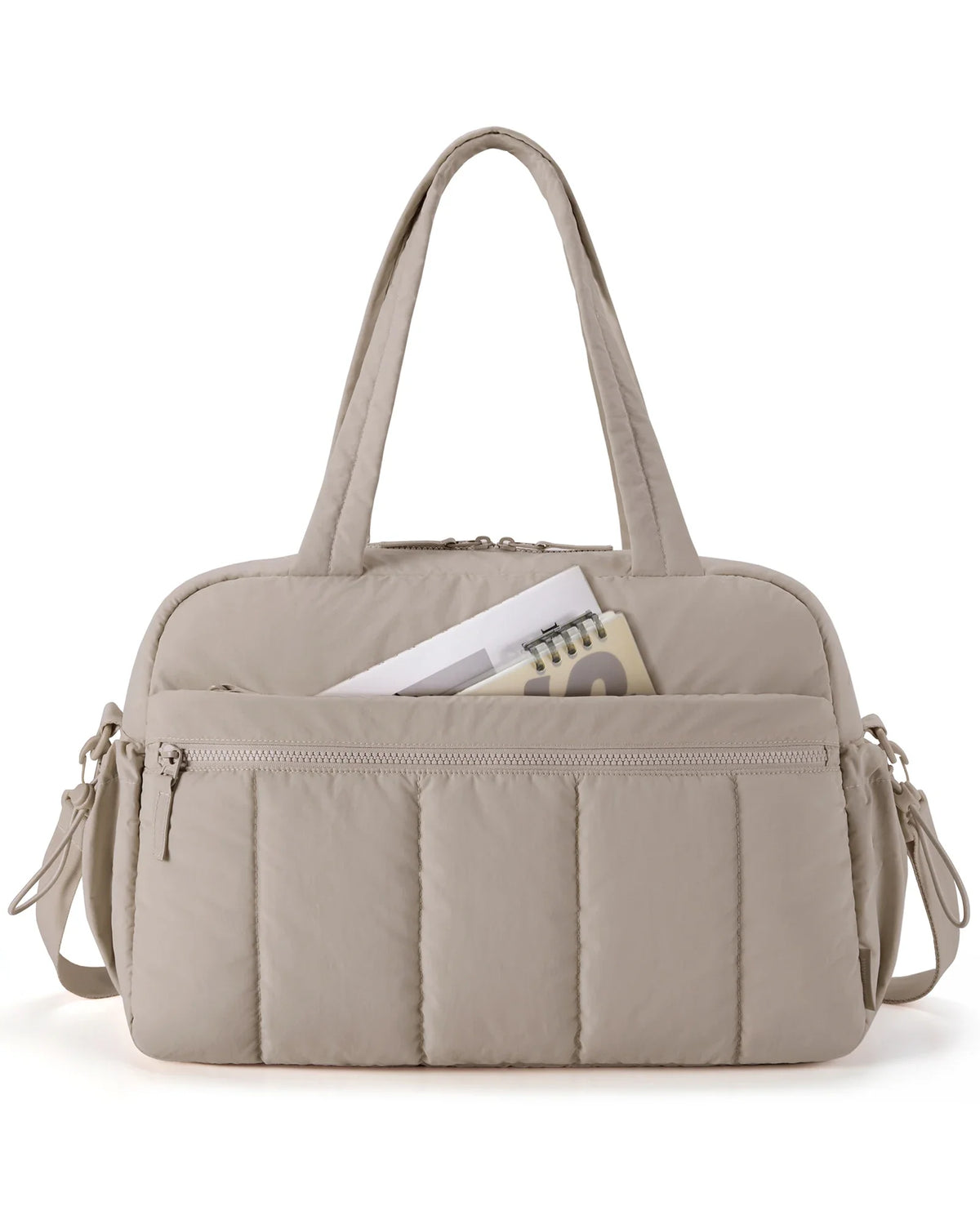 Duffel Travel Bag with Shoulder Strap, Large Capacity Gym & Diaper Bag