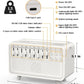 White Bluetooth Noise Speaker Humidifier Night Light