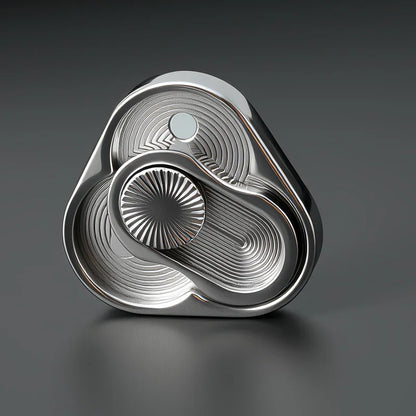 Spinner Fidget Coin Metal Triangle EDC Hand Toy for Decompression TikTok Viral Fall 2026 Gift