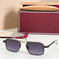 Foldable Sunglasses Square Frame UV400 Lenses Light Eyewear Summer 2026 Trend
