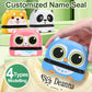 Customized Name Stamp Kit - Engraved Water-Resistant Baby Name Seal, Great Kindergarten Gift