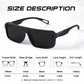 Timeless Square Polarized Sunglasses for Men Women Fashion Sports Shades