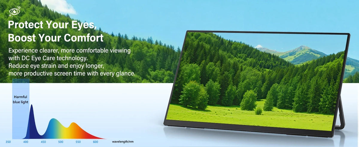 23.8 Inch 100Hz Travel-Friendly IPS Monitor With Eye Maintenance Stand