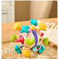 Teether Baby Rattle Hand Grip Sensory Ball Toy Newborn