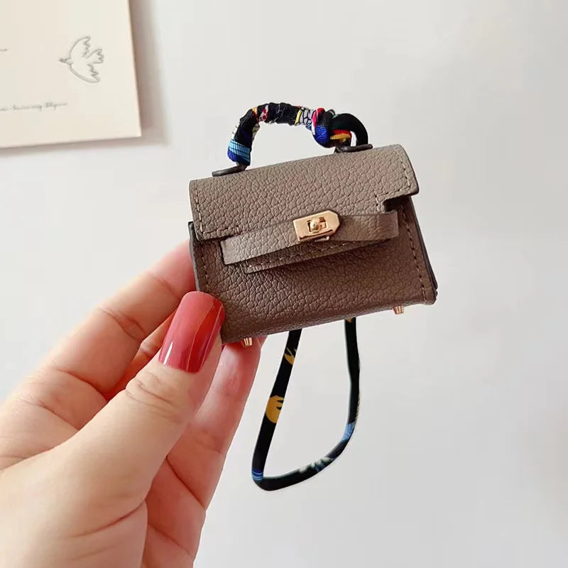 Inspired Birkin Mini Hand Bag - Business Bag Charm
