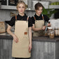 Kitchen Apron Pro-Grade Bib Apron Restaurant Work Apron Fall 2025 Water-Resistant Pockets Sturdy