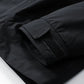 Water-Resistant Relaxed Men's Jacket - Hooded Polyester, Camping