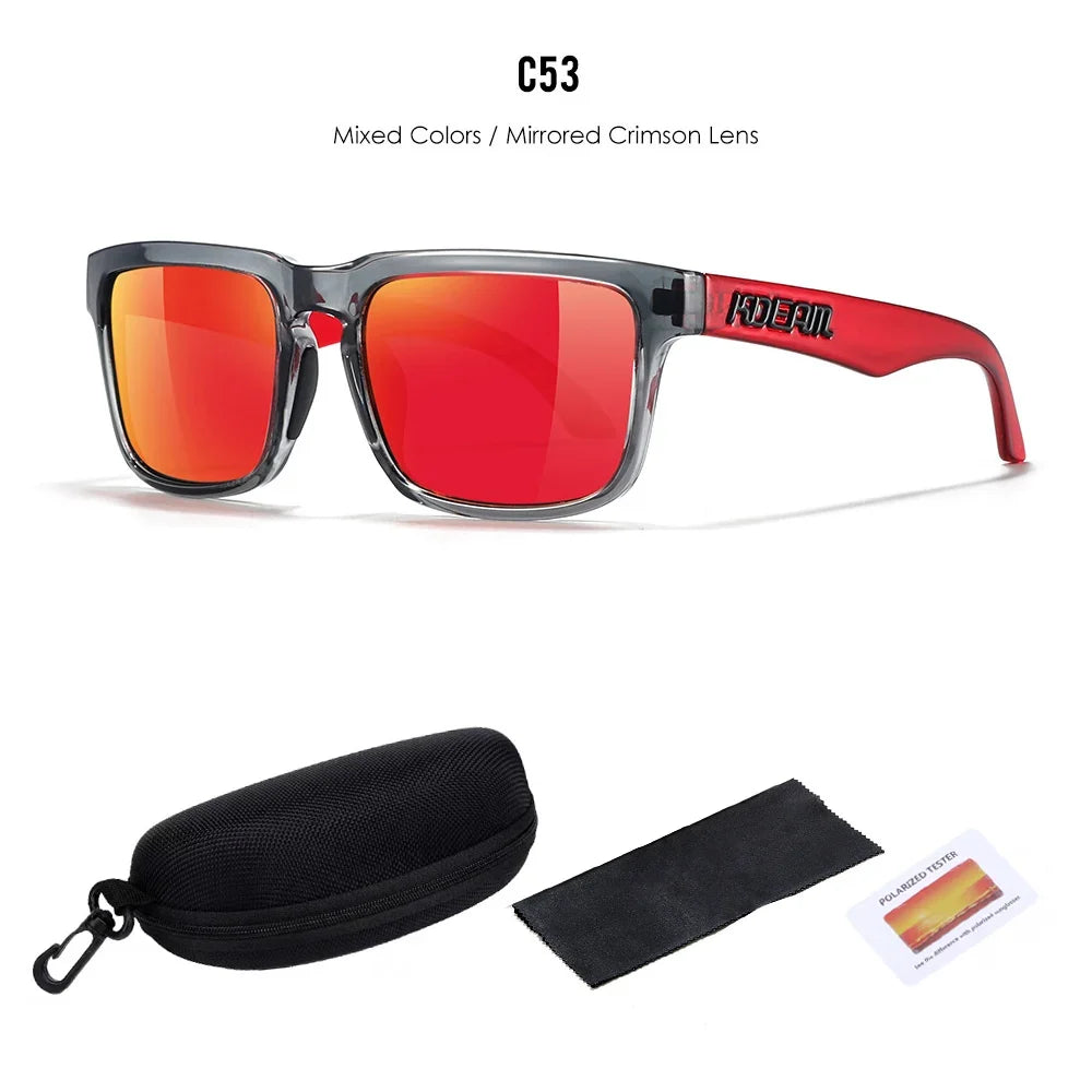 Polarized Sunglasses Unisex Outdoor Eyewear Summer 2026 Trend Mirror Lens Light UV Protection Gift Idea