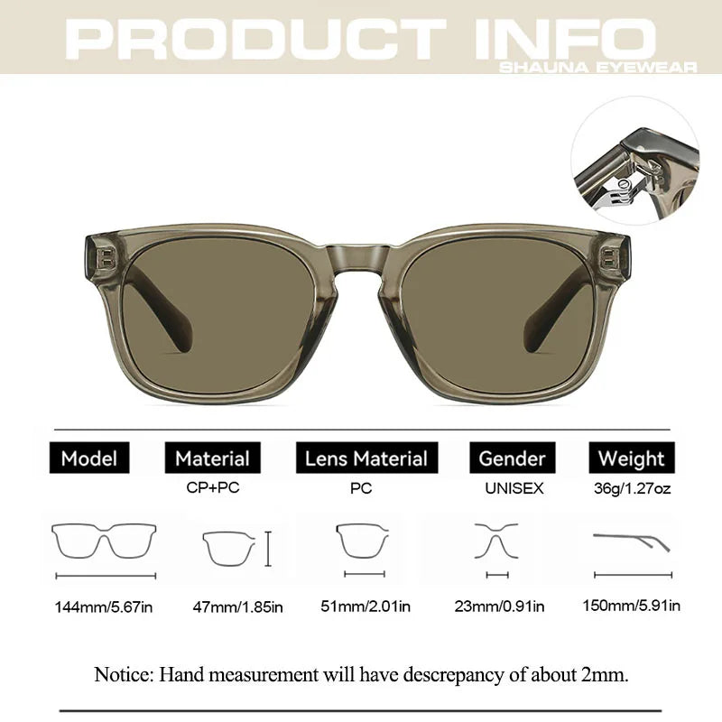 UV400 gradient lenses, vintage style, travel and beach – Retro square unisex sunglasses