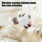 Toy Cat Vibrating Claw Activated Plush Motion Toy Holiday Gift Fall 2025 Interactive Indoor Hunting