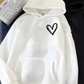 Relaxed Pullover, Cotton, Casual – Plush Cozy Women's Hoodie