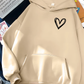Relaxed Pullover, Cotton, Casual – Plush Cozy Women's Hoodie