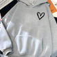 Relaxed Pullover, Cotton, Casual – Plush Cozy Women's Hoodie