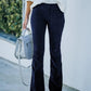 High Waist Flare Pants for Women, Comfortable Summer Leggings in Black, Blue, Pink, Red - Soft, Stylish, Durable Fit-6