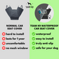 Car Seat Hammock Cover, Water-Resistant Non Slip Backseat Protector With Pockets, Free Safety Belt, Fall 2025 Travel