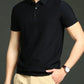 Variant image for Men's Ice Silk Polo Shirt, Lightweight Breathable Fabric, Adjustable Tailored Fit for Office and Casual Wear-46