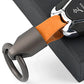 Cowhide Leather Keychain Carabiner Ring Regular Carry
